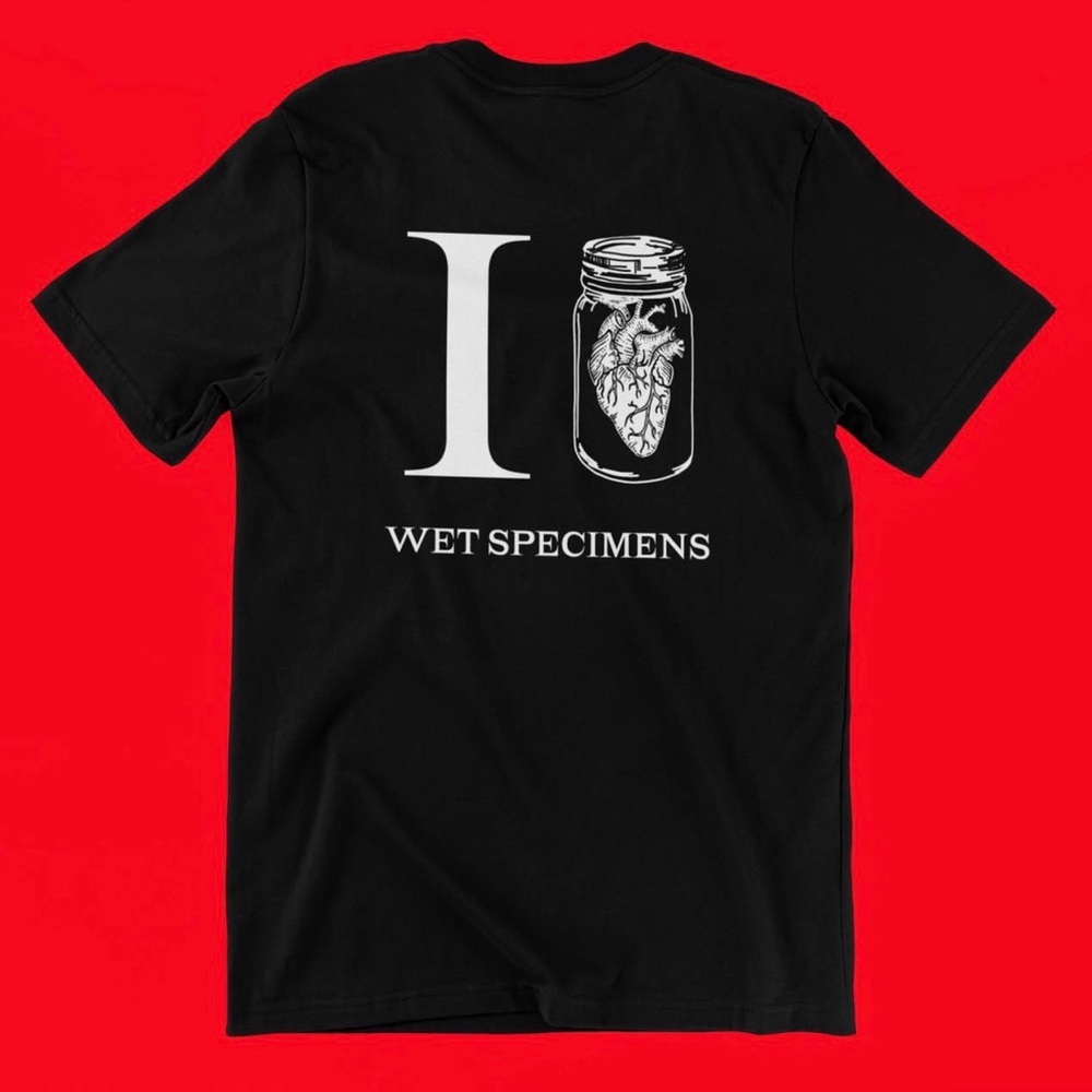 I Heart Wet Specimens Oddity T-shirt